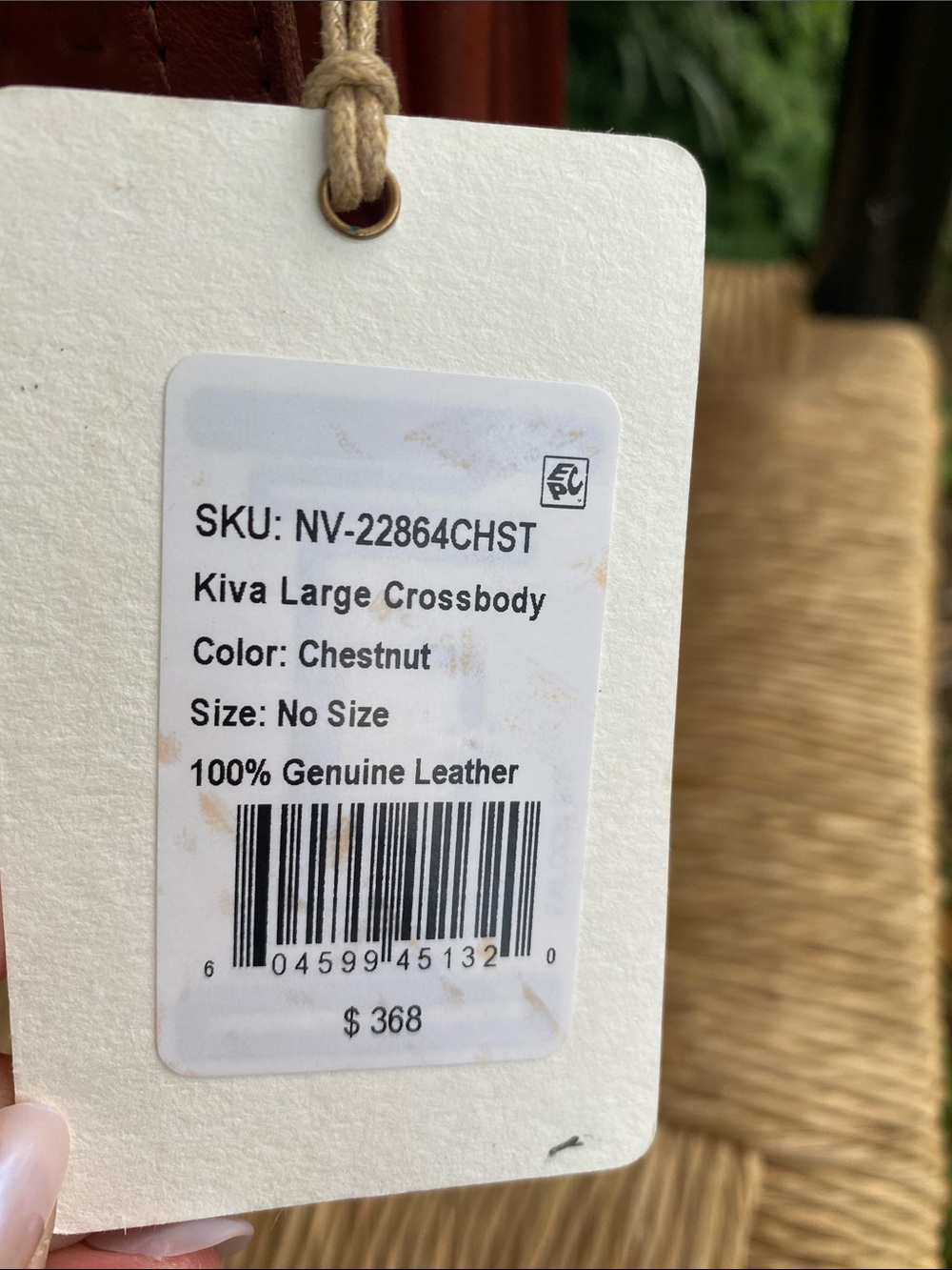HOBO Kiva Large Crossbody Bag in Chestnut - Picture 13 of 13
